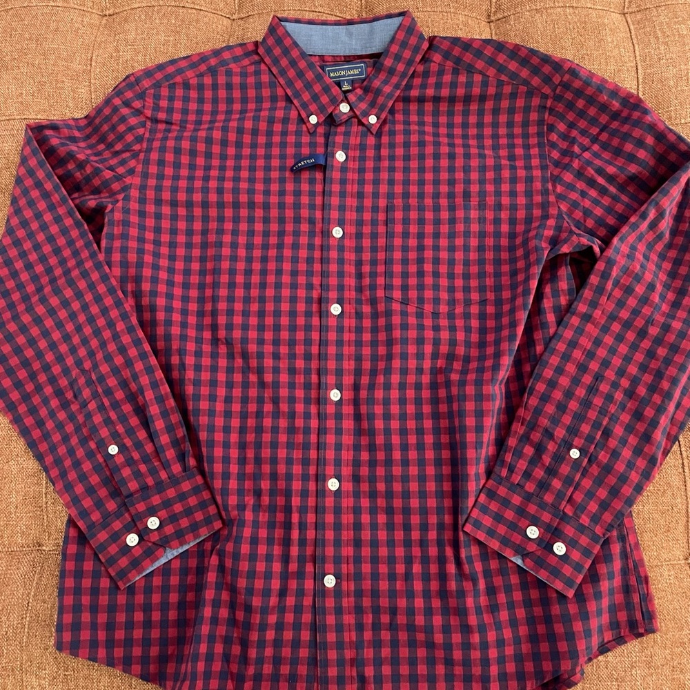 NWT Mason James Button Down Shirt